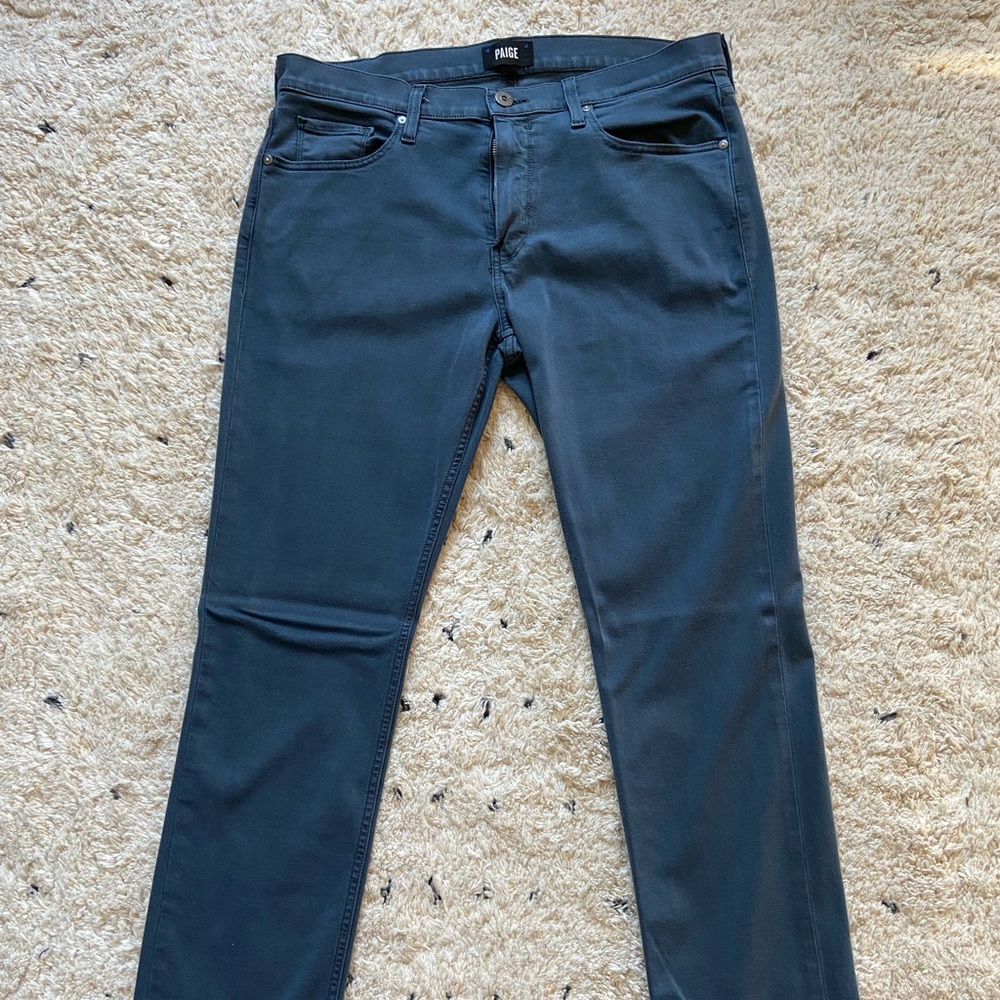 PAIGE Men’s Lennox Jeans - Size 36; Color: Vintage Amalfi; Barely worn